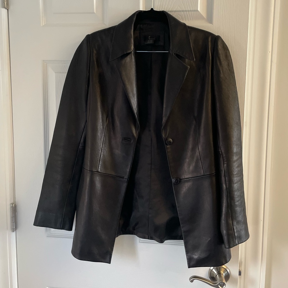 vintage 100% Lamb skin leather jacket size small